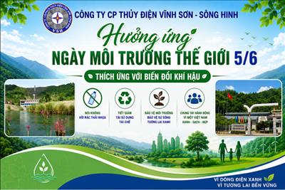 Hưởng ứng ngày môi trường thế giới 05/6